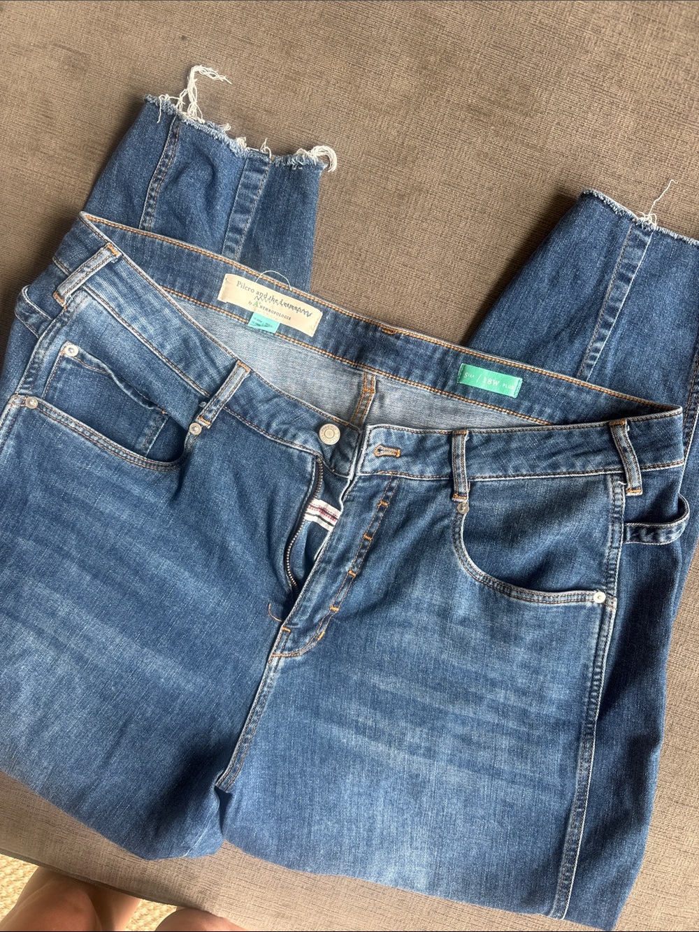 Pilcro and the Letter Anthropologie jeans